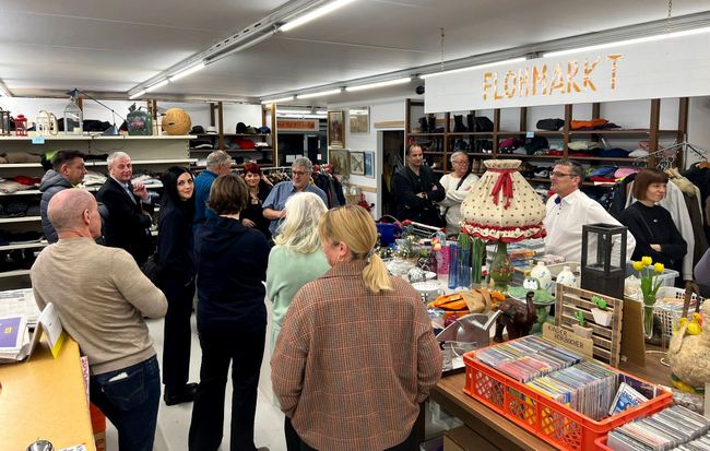 UNTERNEHMERBÖRSE Leiblachtal BESUCH IM BROCKENHAUS Leiblachtal